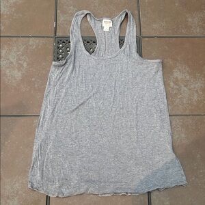 Mossimo Supply Co. Light Gray Tank Top
